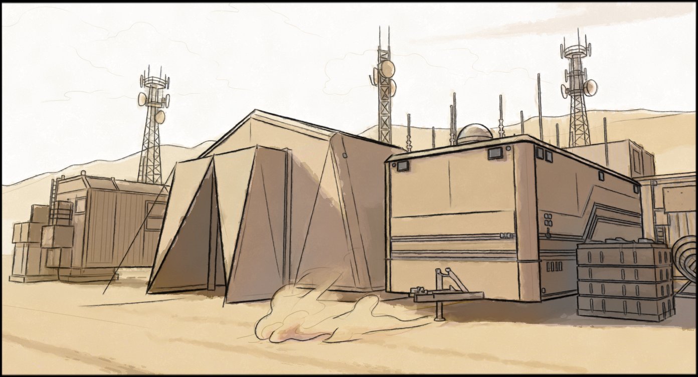 Automotive - Stunt Driving - storyboard frame 2 by Dakota Warren
